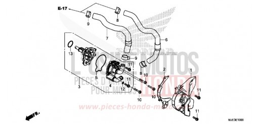POMPA ACQUA CBR650FAE di 2014